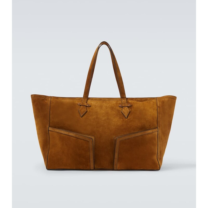 Métier Sergeant suede duffel bag