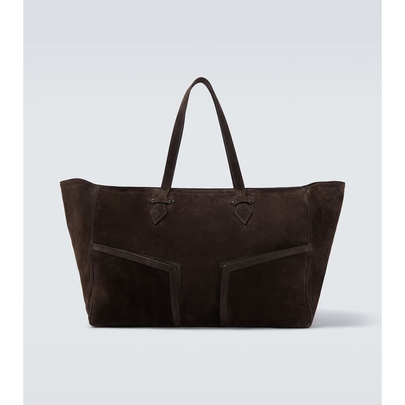 Métier Sergeant suede duffel bag