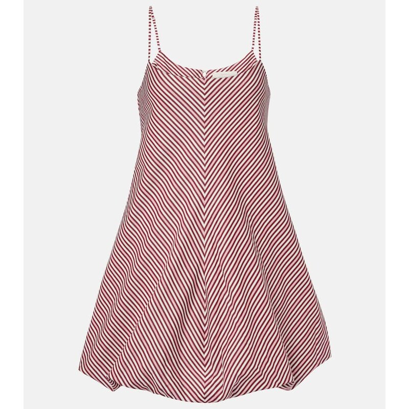 Faithfull Aniela striped cotton minidress