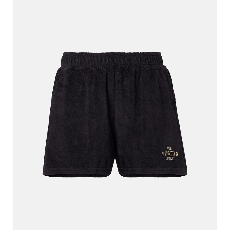 The Upside Saddle Up Ziggy logo terry shorts