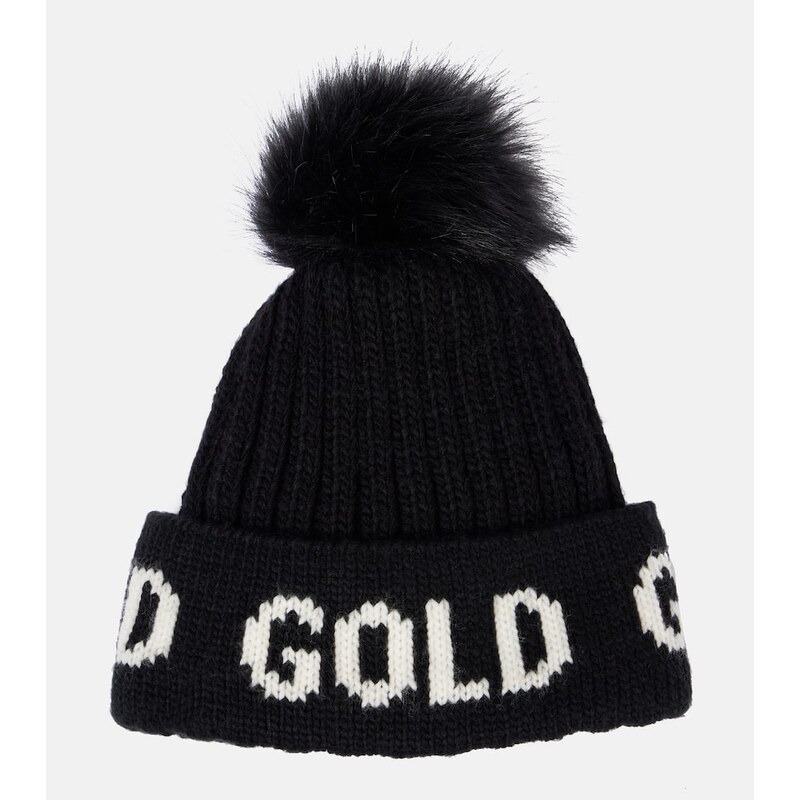 Goldbergh Hodd logo ribbed-knit beanie
