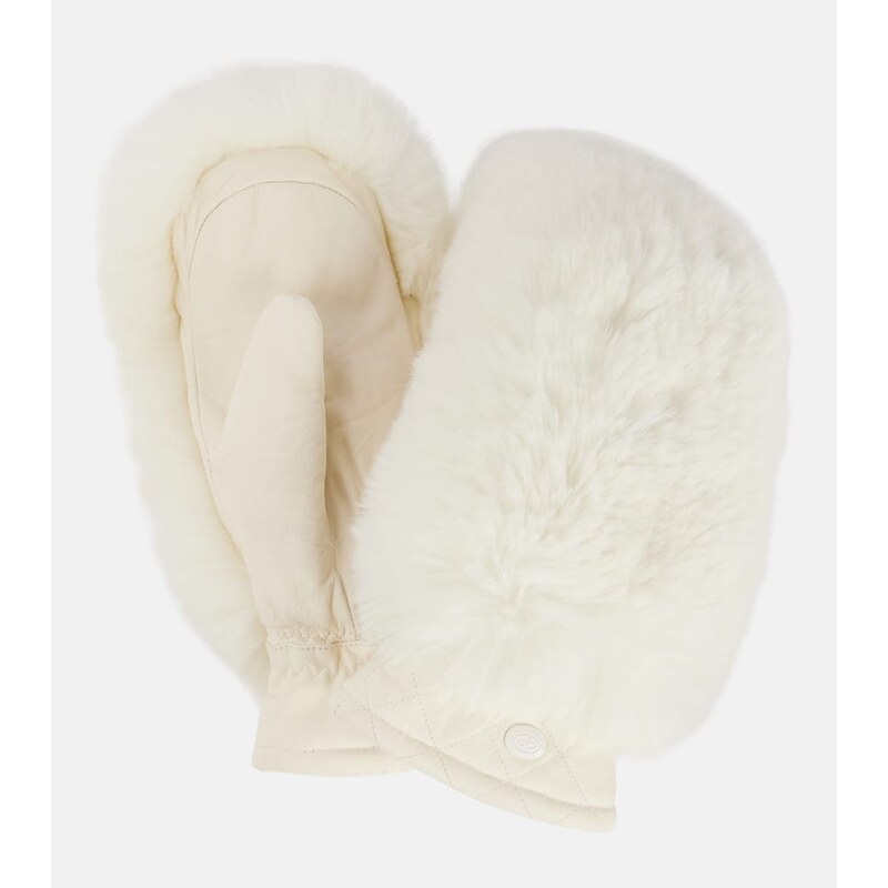 Goldbergh Hill leather ski mittens