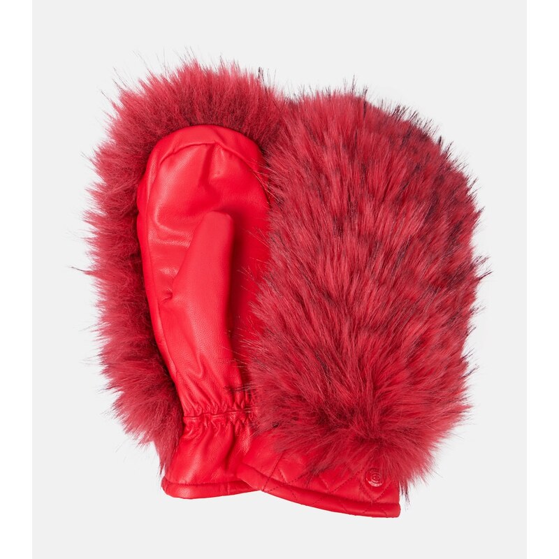Goldbergh Hill leather ski mittens