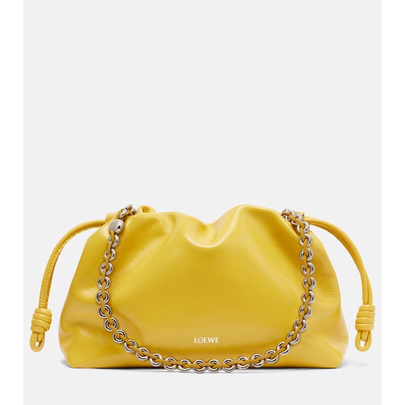 Loewe Flamenco Medium leather clutch