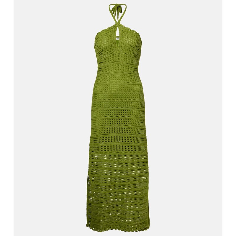 Simkhai Koah cotton-blend midi dress