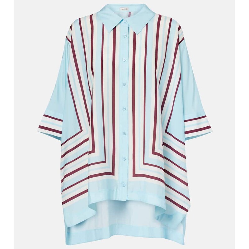 Simkhai Bowman printed oversized shirt