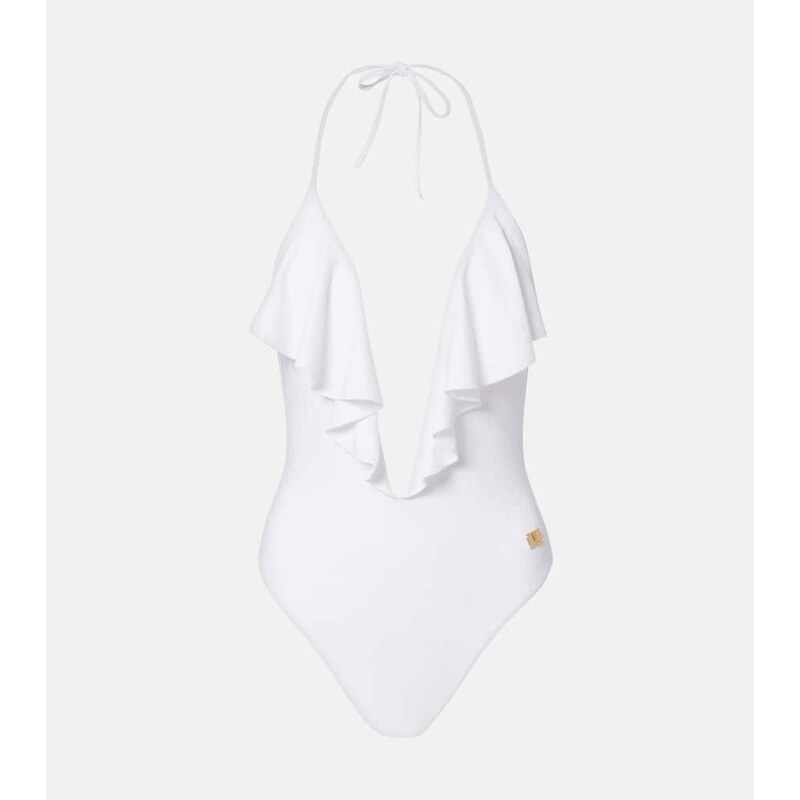 Balmain Frilled swimsuit