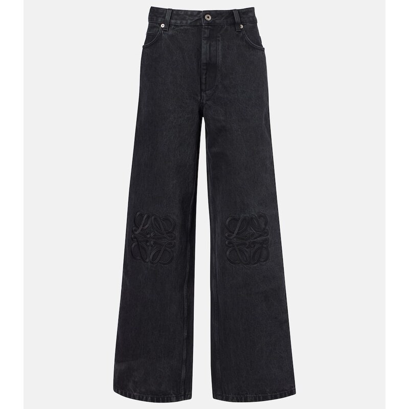 Loewe Anagram wide-leg jeans
