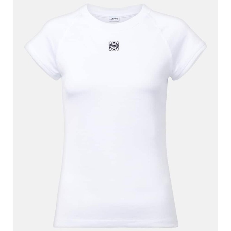 Loewe Anagram cotton-blend T-shirt