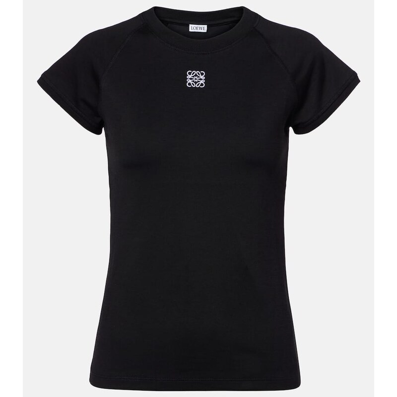 Loewe Anagram cotton-blend jersey T-shirt