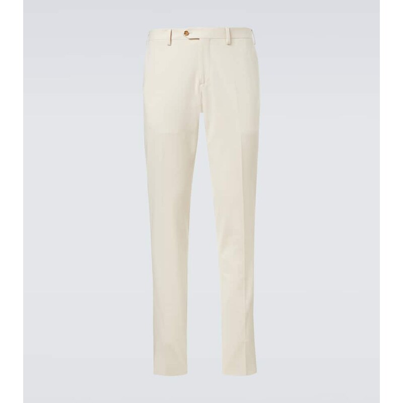 Lardini Cotton-blend straight pants