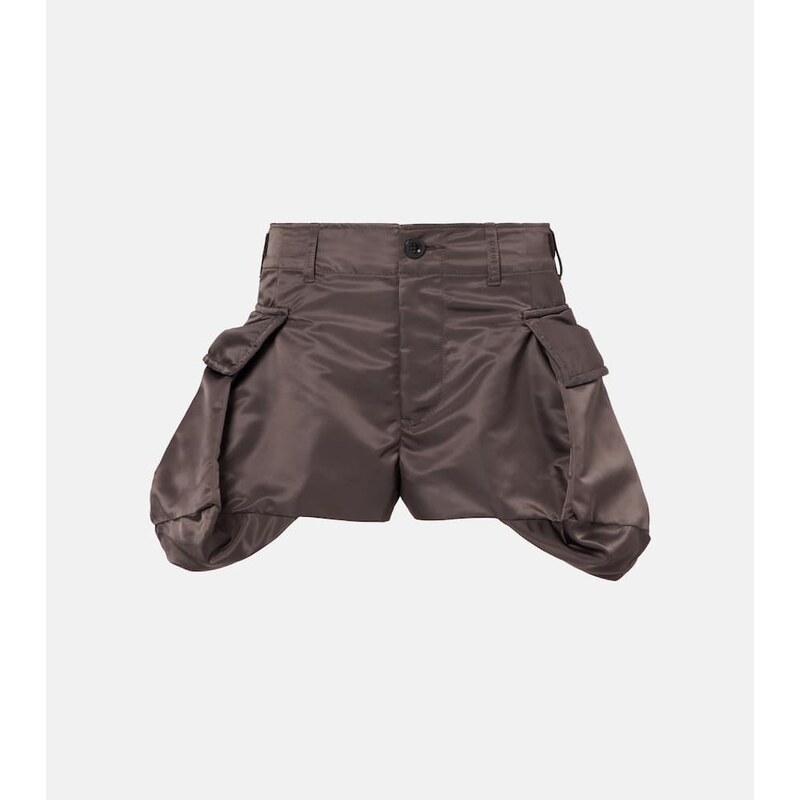 Sacai Technical twill cargo shorts