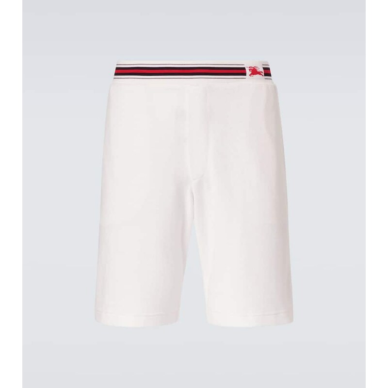 Burberry EKD cotton-blend towelling shorts