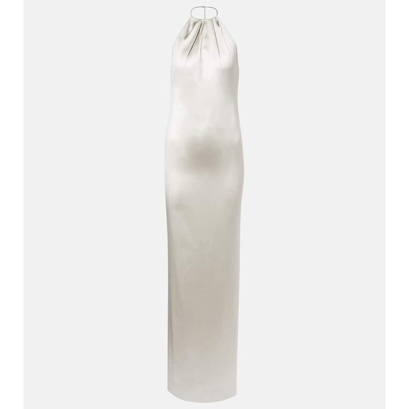 Ralph Lauren Collection Corra halterneck satin gown