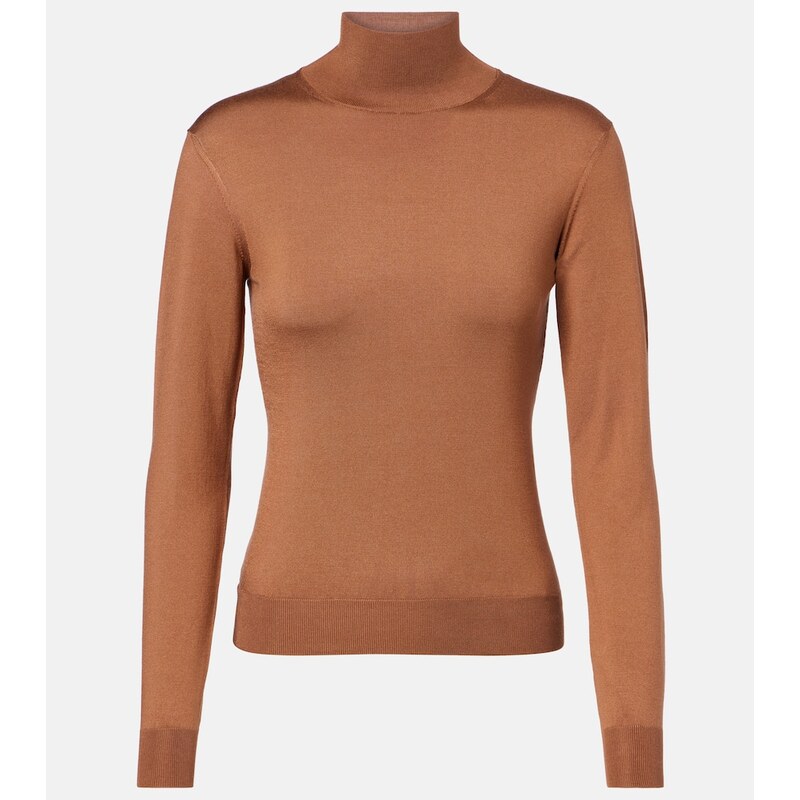 Ralph Lauren Collection Silk-blend jersey sweater