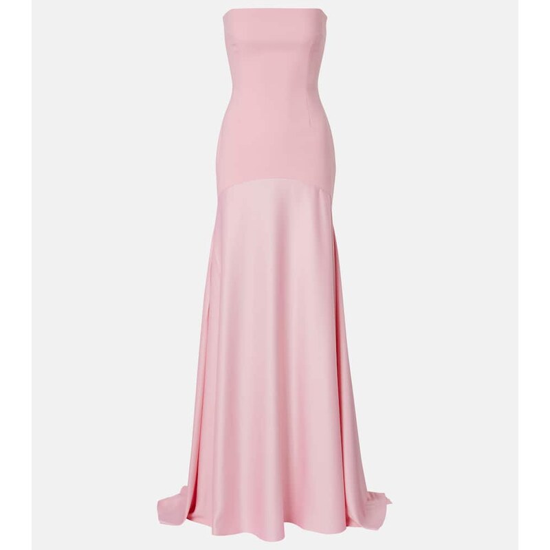 Solace London Alessandra satin gown