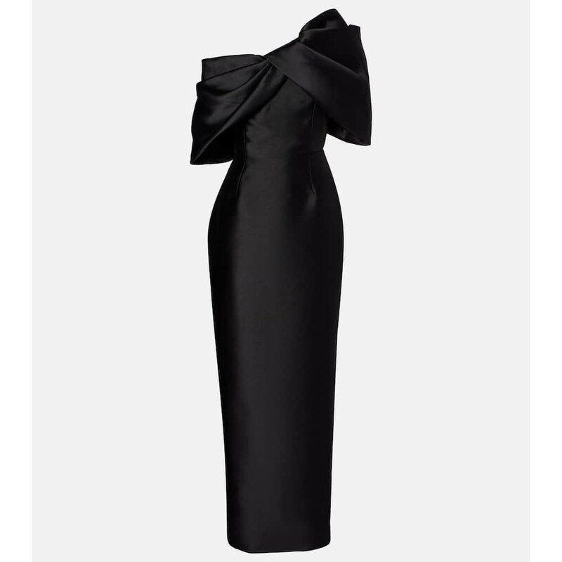 Solace London Davina satin cocktail dress