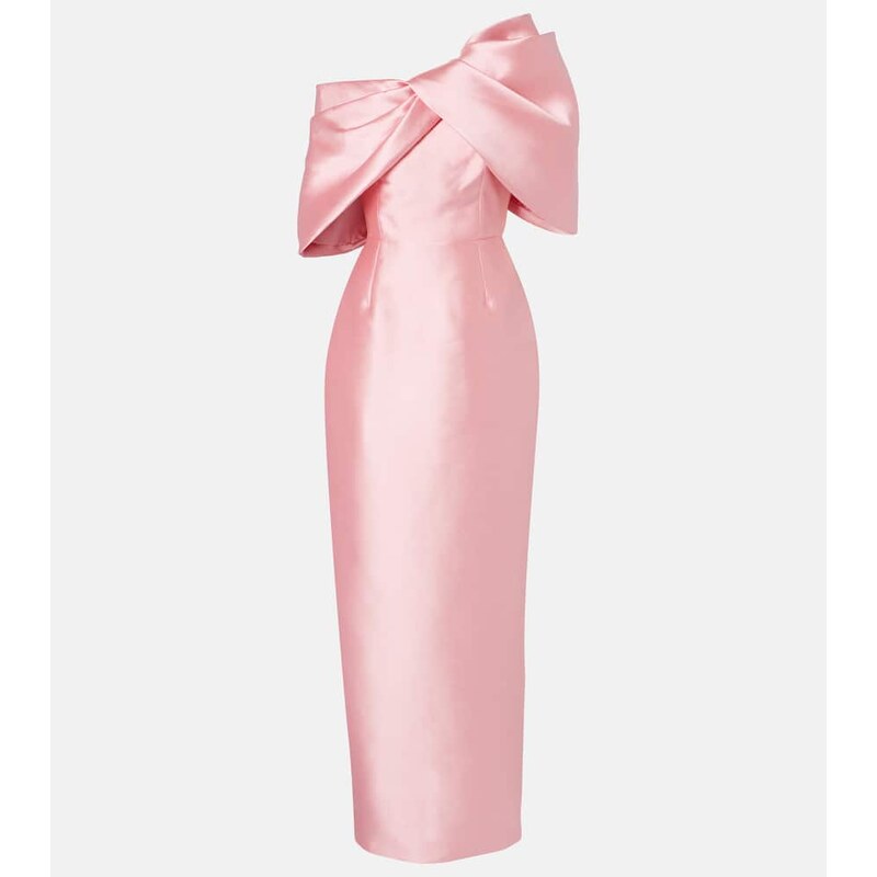Solace London Davina satin cocktail dress
