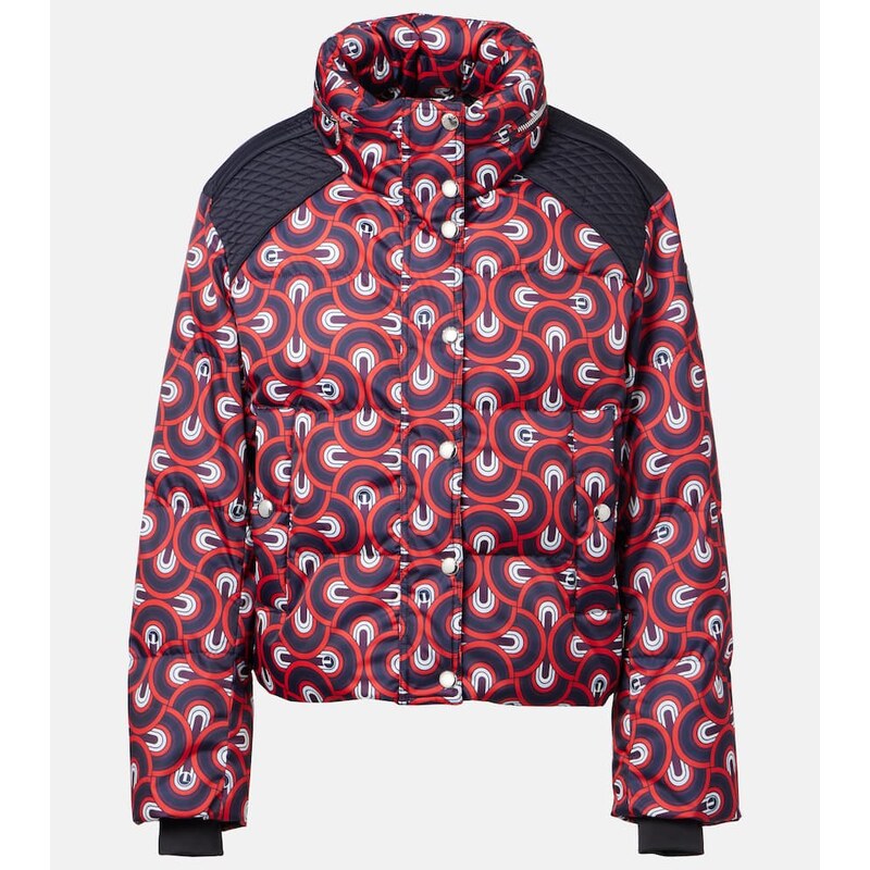 Fusalp Tatum printed quilted ski jacket