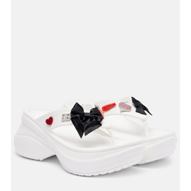 Balenciaga x Crocs thong sandals