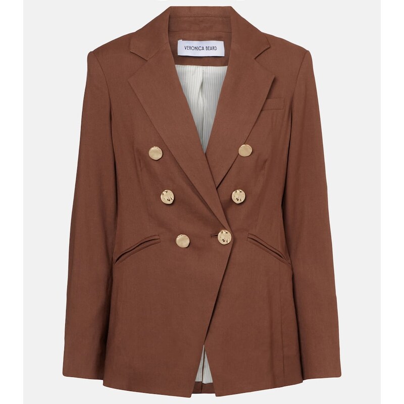 Veronica Beard Elle Dickey linen-blend blazer