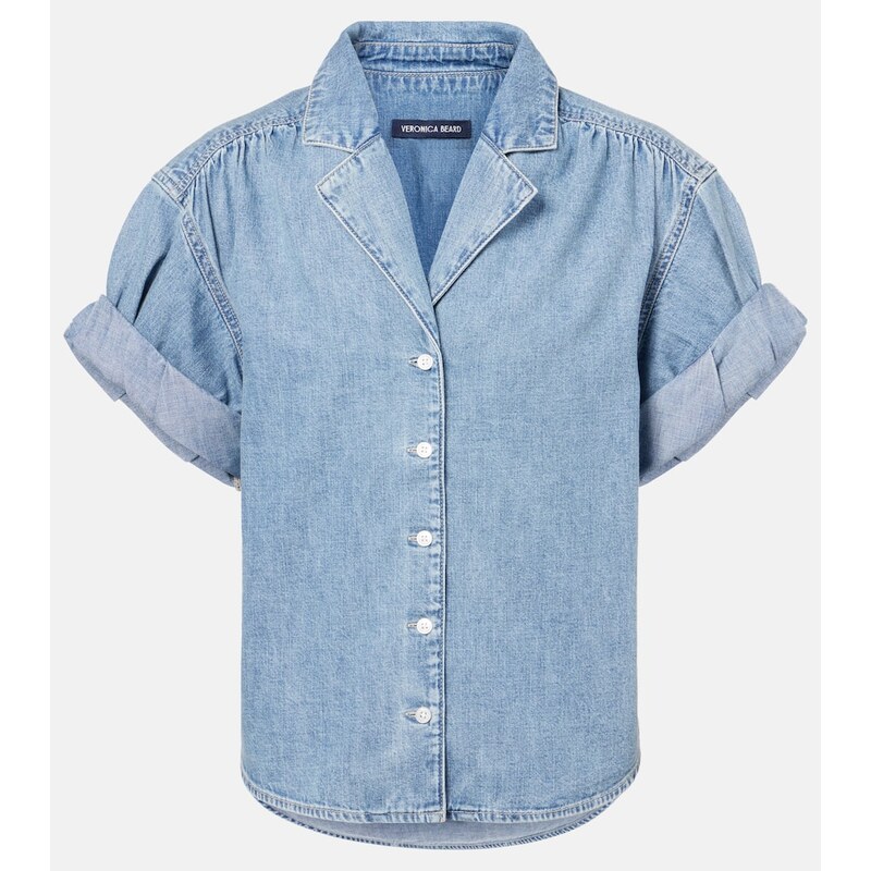 Veronica Beard Ilene denim shirt