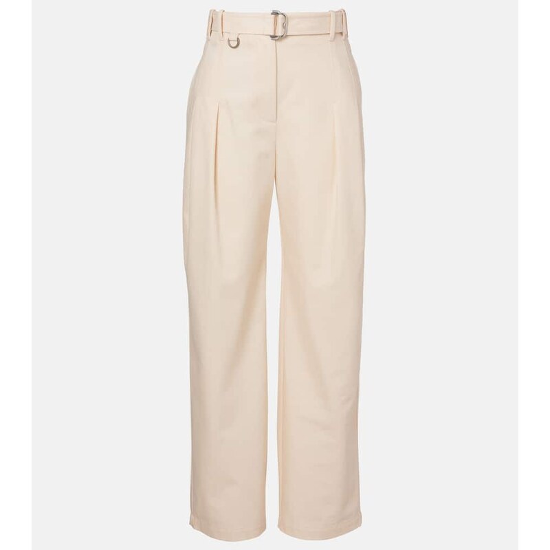 Burberry Cotton gabardine tapered pants