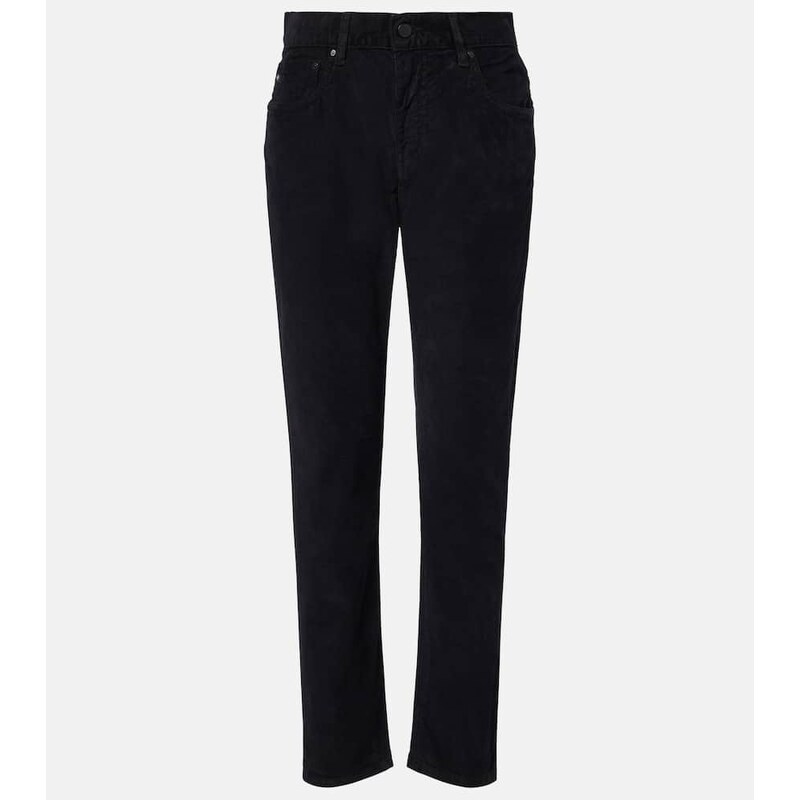 AG Jeans Ex Boyfriend mid-rise corduroy slim pants