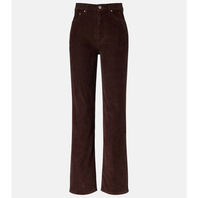 AG Jeans Kora high-rise corduroy wide-leg pants