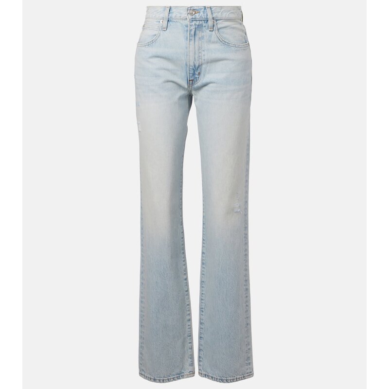 SLVRLAKE London high-rise straight jeans
