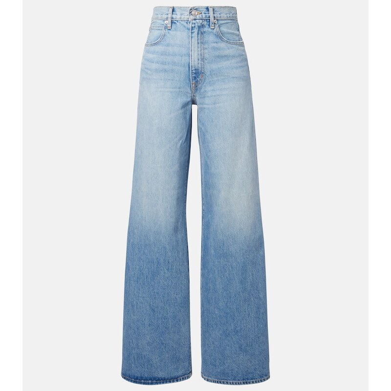 Slvrlake Eva high-rise wide-leg jeans