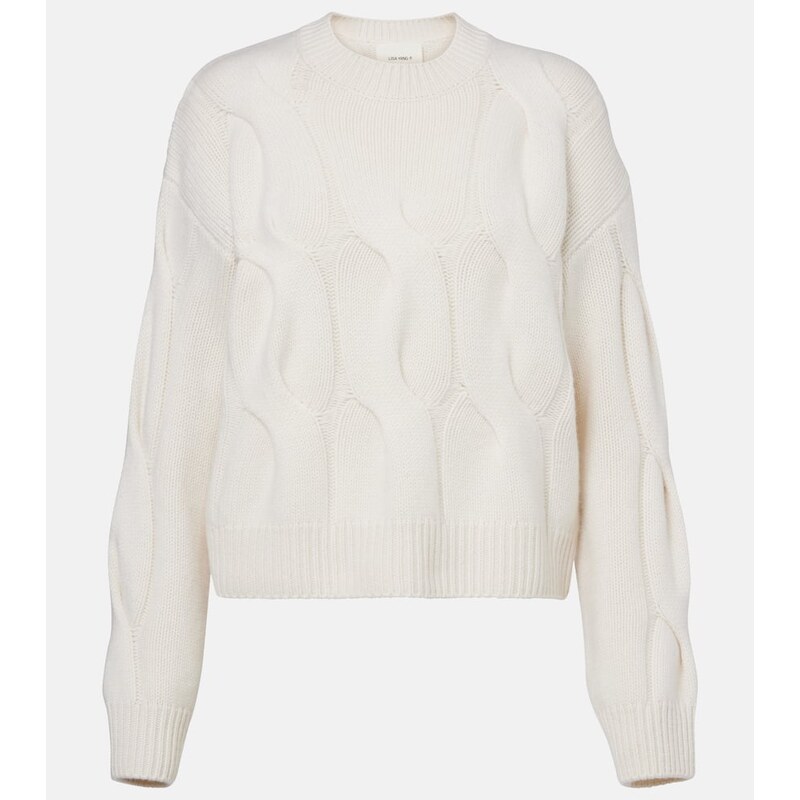 Lisa Yang Sammie cable-knit cashmere sweater