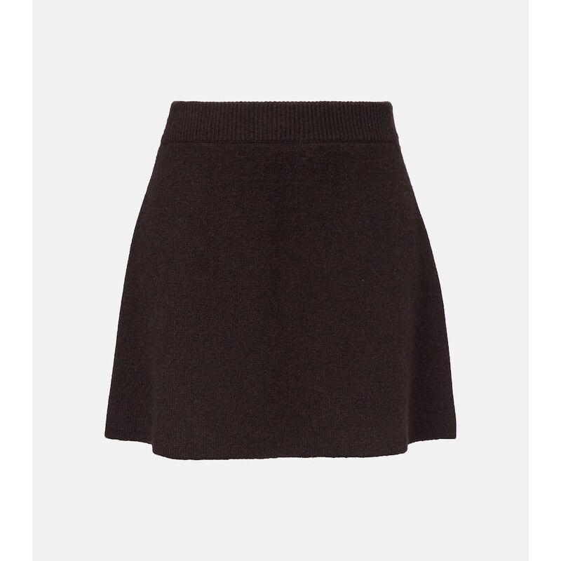 Lisa Yang Clare high-rise cashmere miniskirt