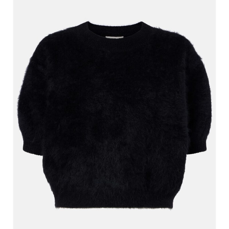 Lisa Yang Juniper brushed cashmere top