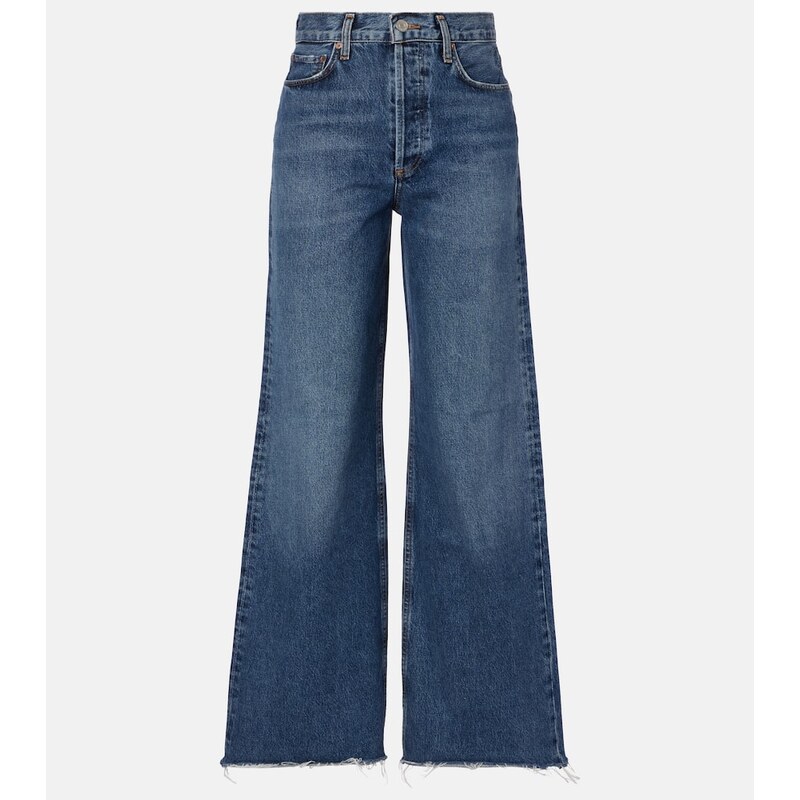 Agolde Dame high-rise wide-leg jeans