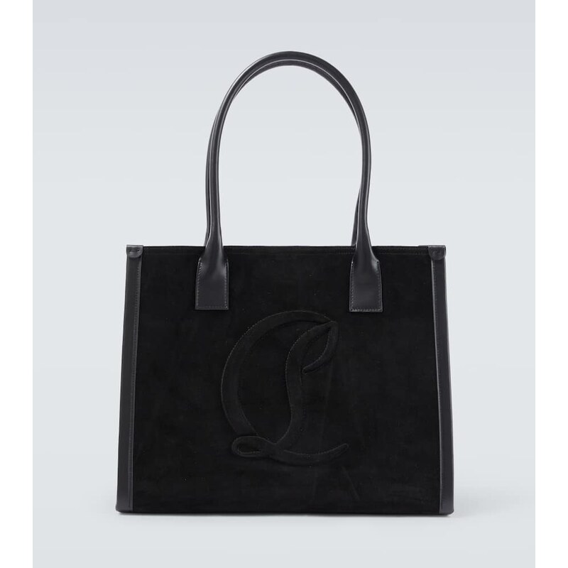 Christian Louboutin By My Side suede tote bag