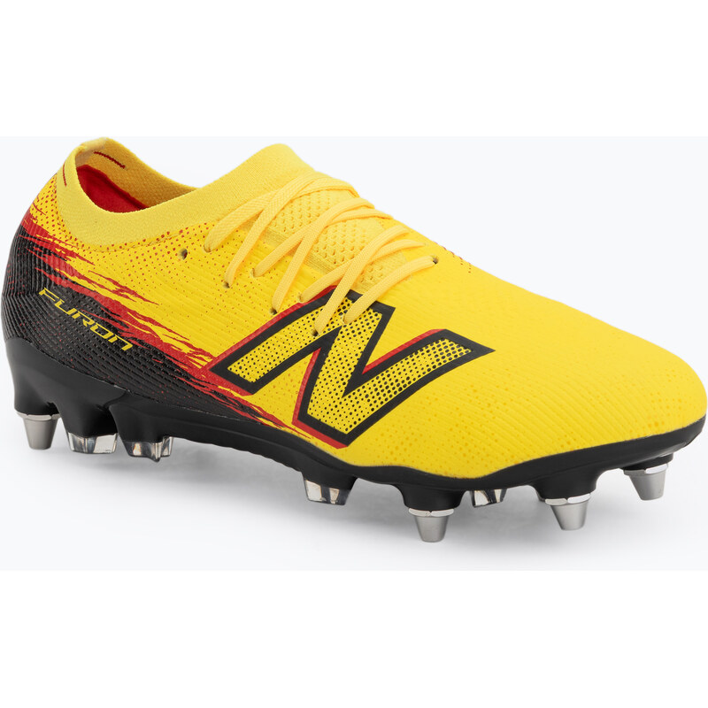 Buty piłkarskie New Balance Furon Elite V8 FG punch yellow/black