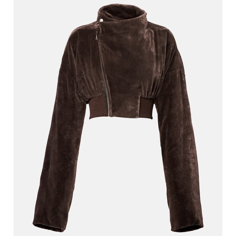 Rick Owens Hollywood cropped jacket
