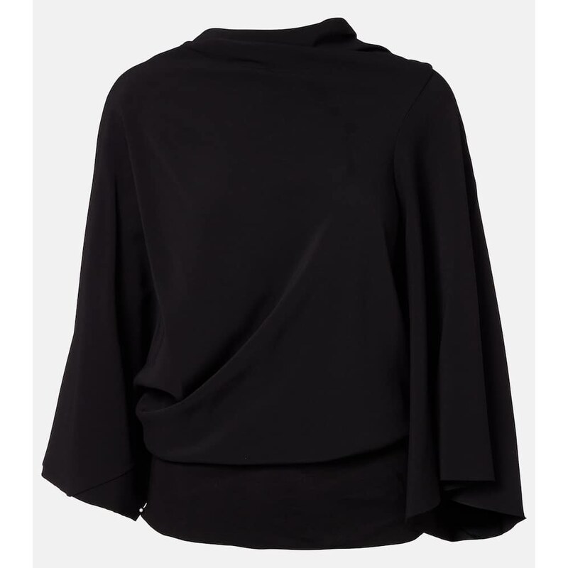 Rick Owens Draped charmeuse top