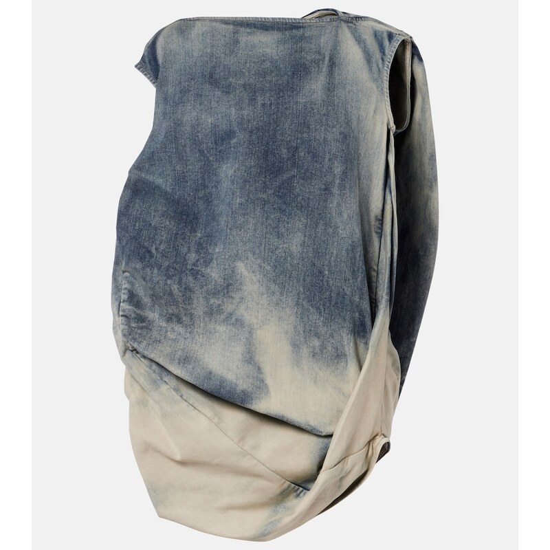 Rick Owens Draped denim top