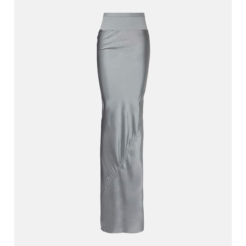 Rick Owens Coda satin maxi skirt