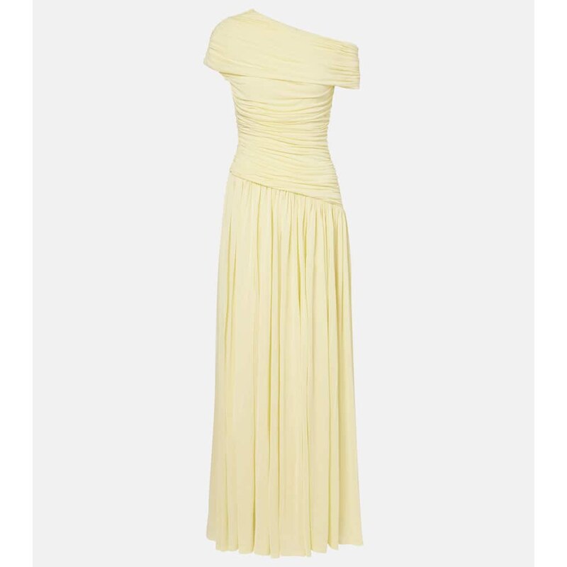 Simkhai Rhiannon gathered jersey maxi dress