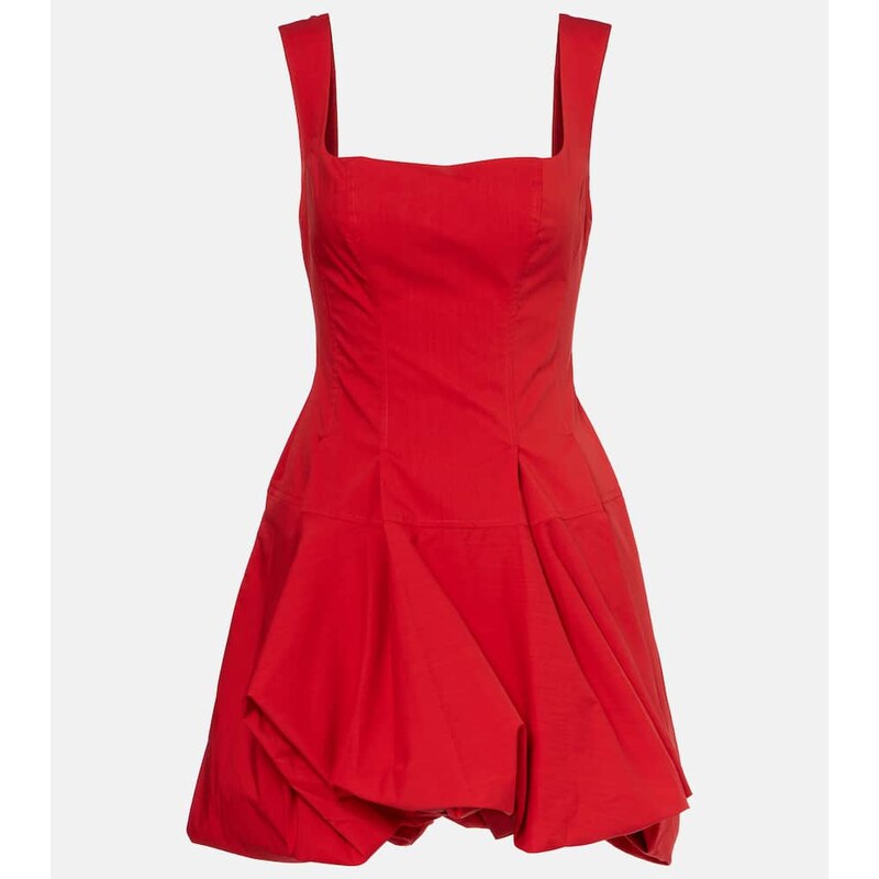 Simkhai Juni cotton-blend poplin minidress