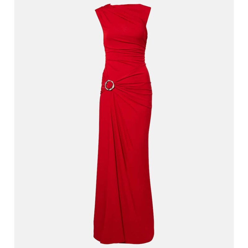 Simkhai Blain gathered jersey gown