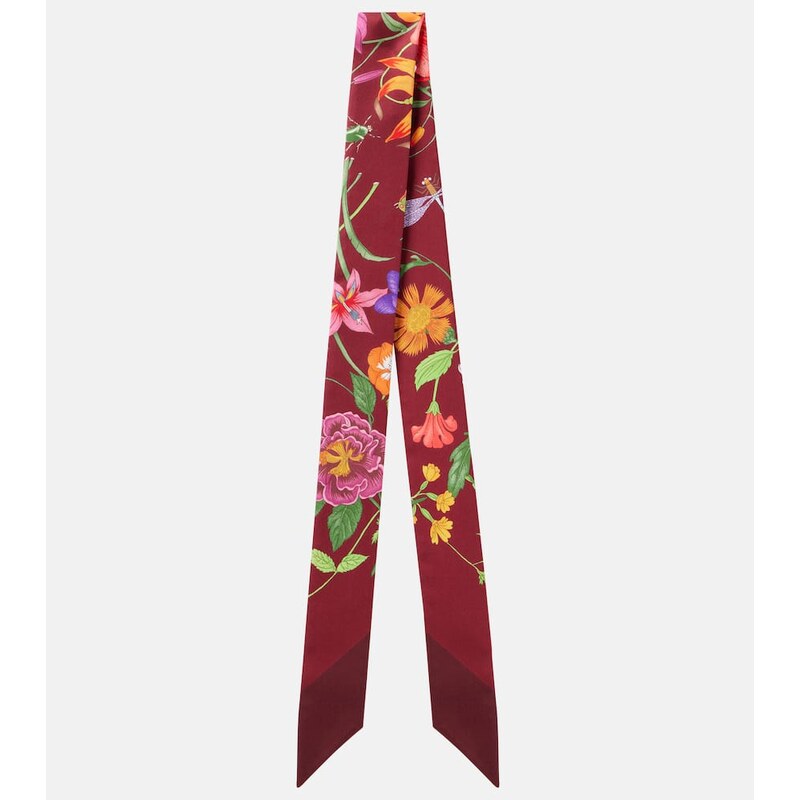 Gucci Gucci Flora silk twill scarf