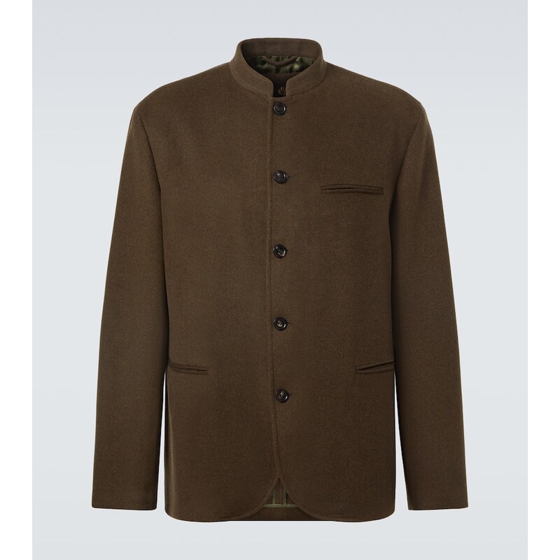 Loro Piana Cash Wish single-breasted wool jacket