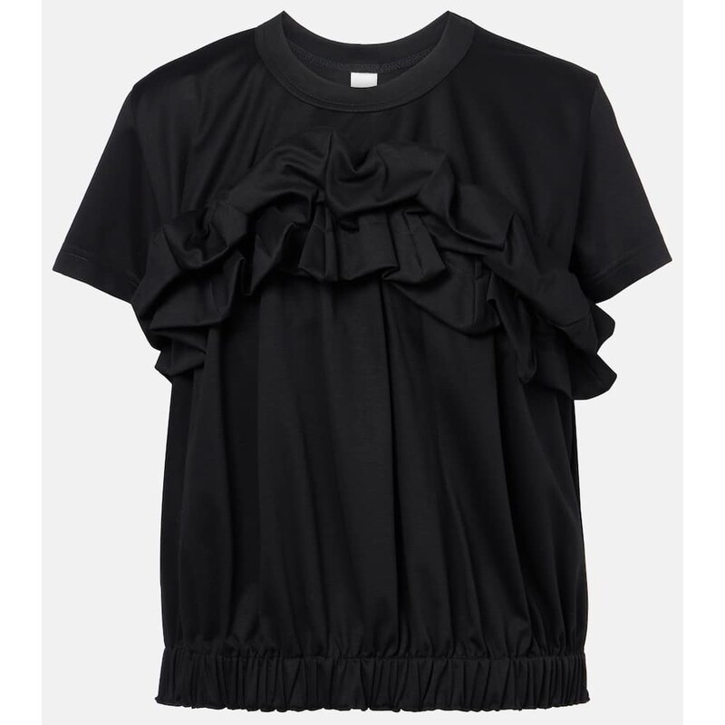 Noir Kei Ninomiya Ruffled cotton top
