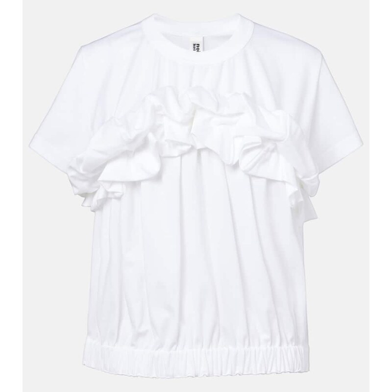 Noir Kei Ninomiya Ruffled cotton top
