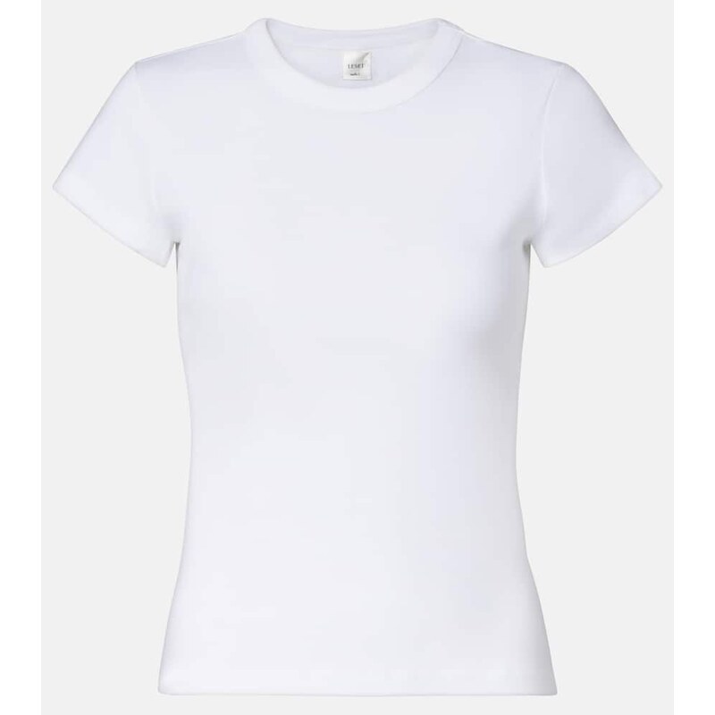 Leset Nando ribbed-knit cotton T-shirt