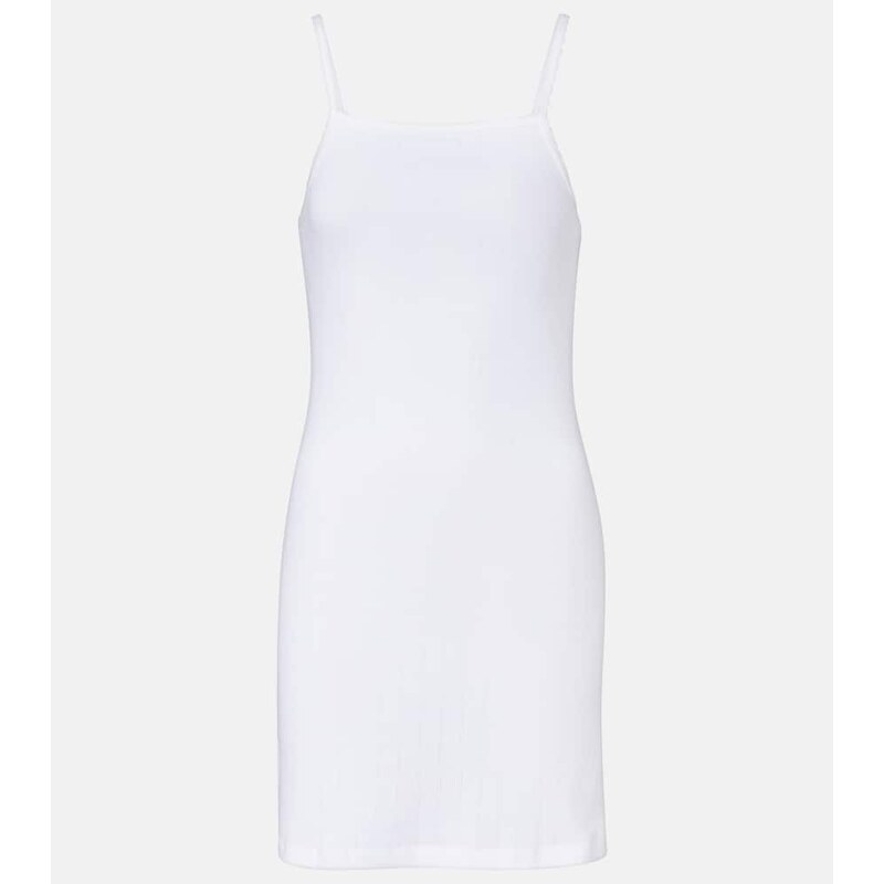 Leset Pointelle cotton minidress